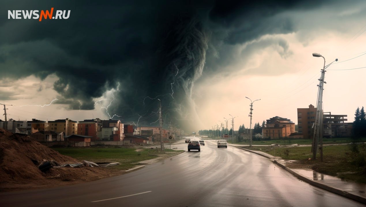 Нейросеть нарисовала Нижний Новгород при природных катастрофах