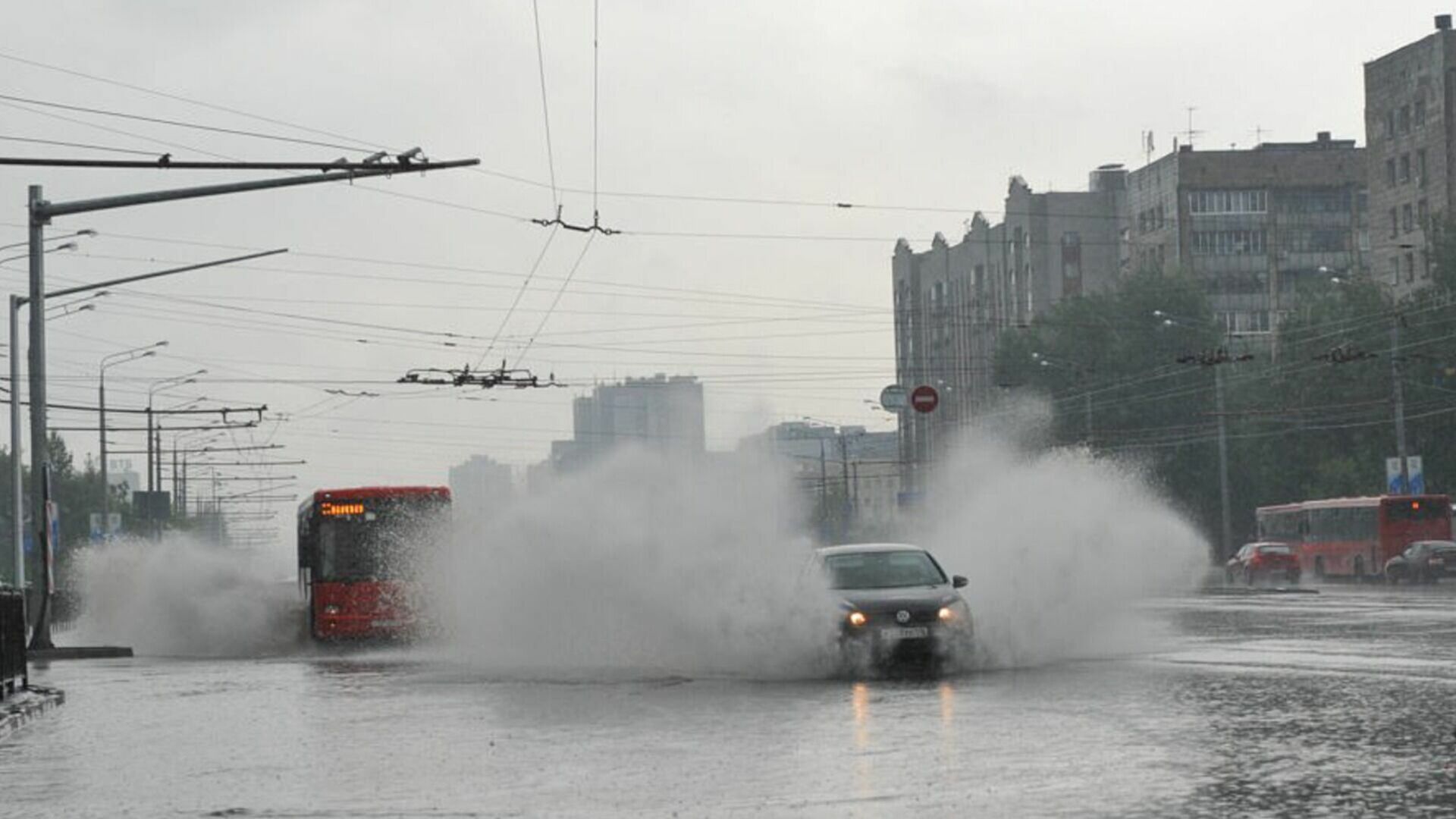 Нижний Новгород зальет талыми водами после резкого потепления 