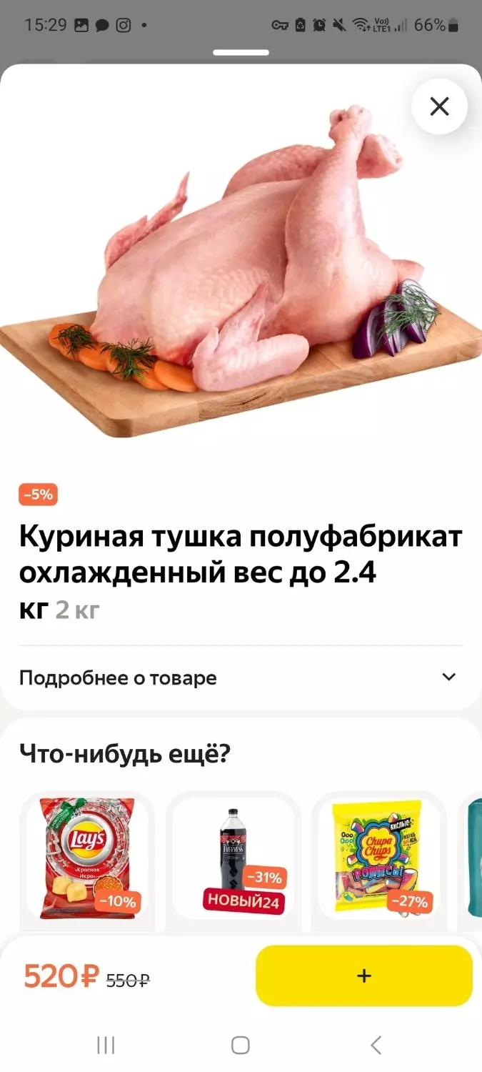 Цена на курицу в Нижнем Новгороде
