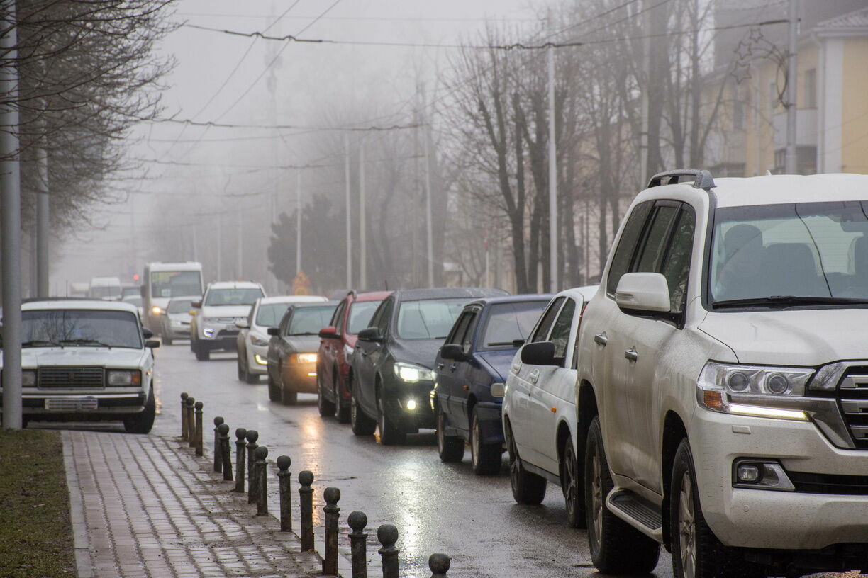 Утром 3 марта дороги Нижнего Новгорода «покраснели» на 8 баллов