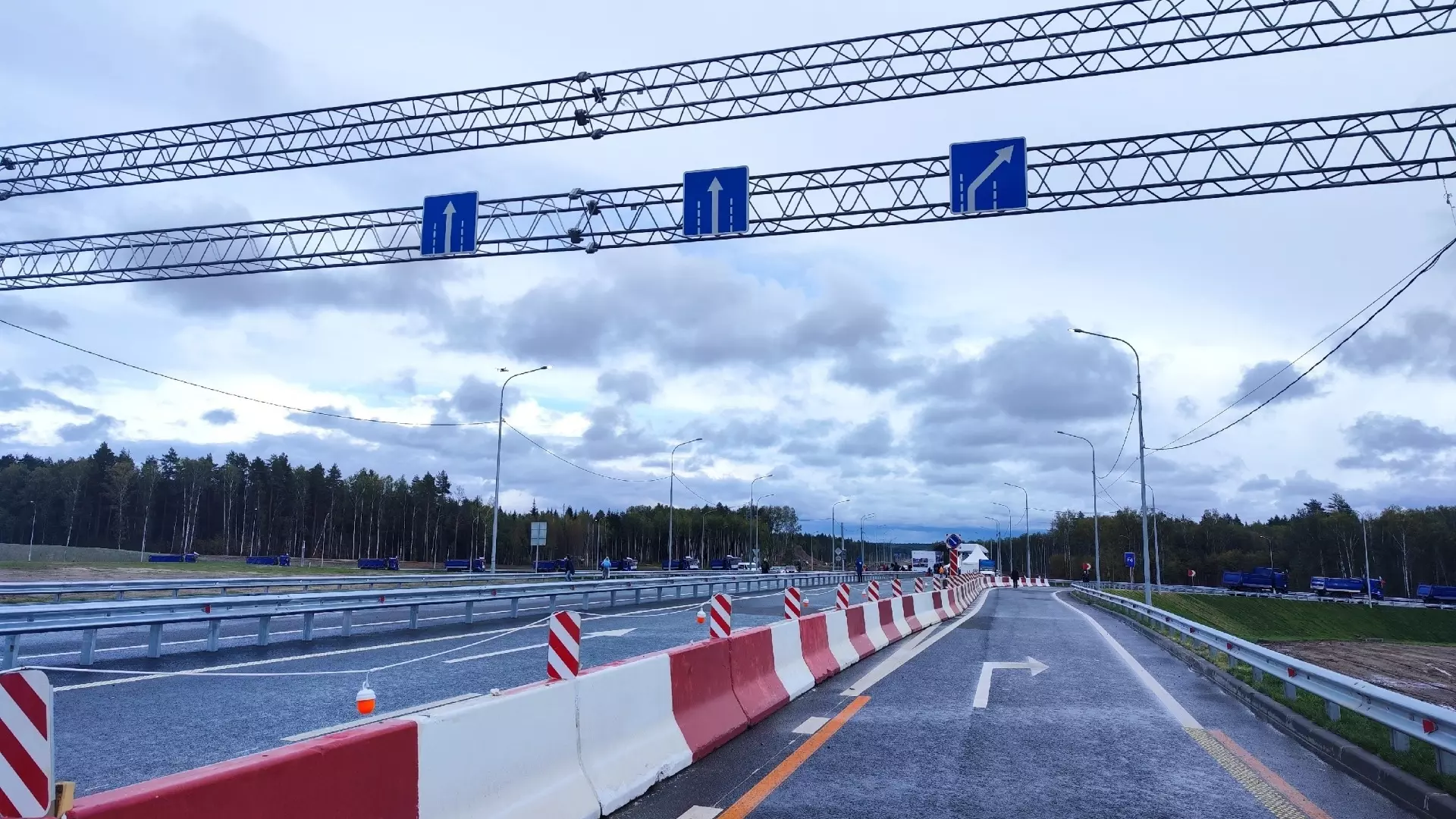 Трассу М-12 перекрыли из-за массового ДТП в Нижегородской области