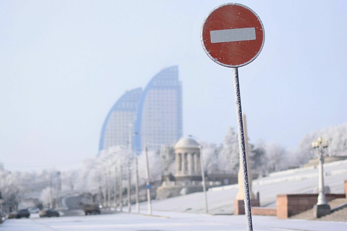 Движение транспорта перекроют у новогодней площадки в Нижнем Новгороде