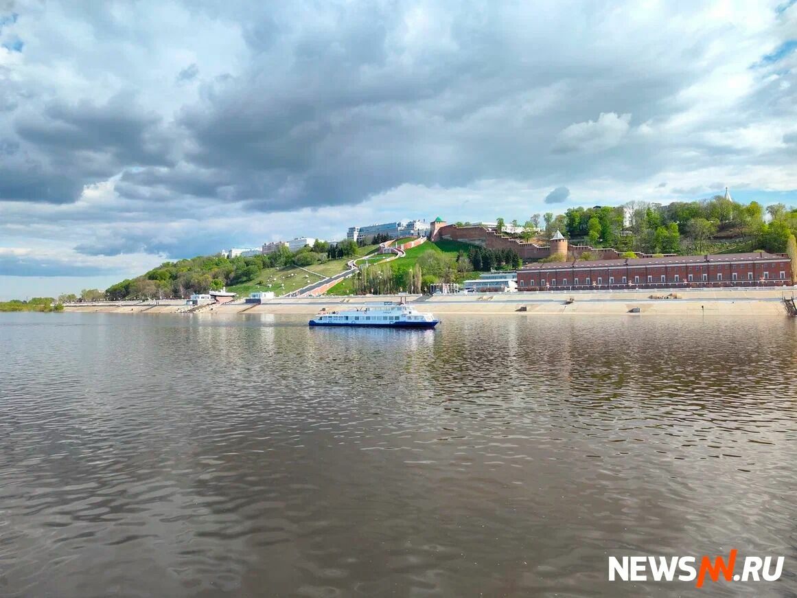 Панорама Нижнего Новгорода с теплохода