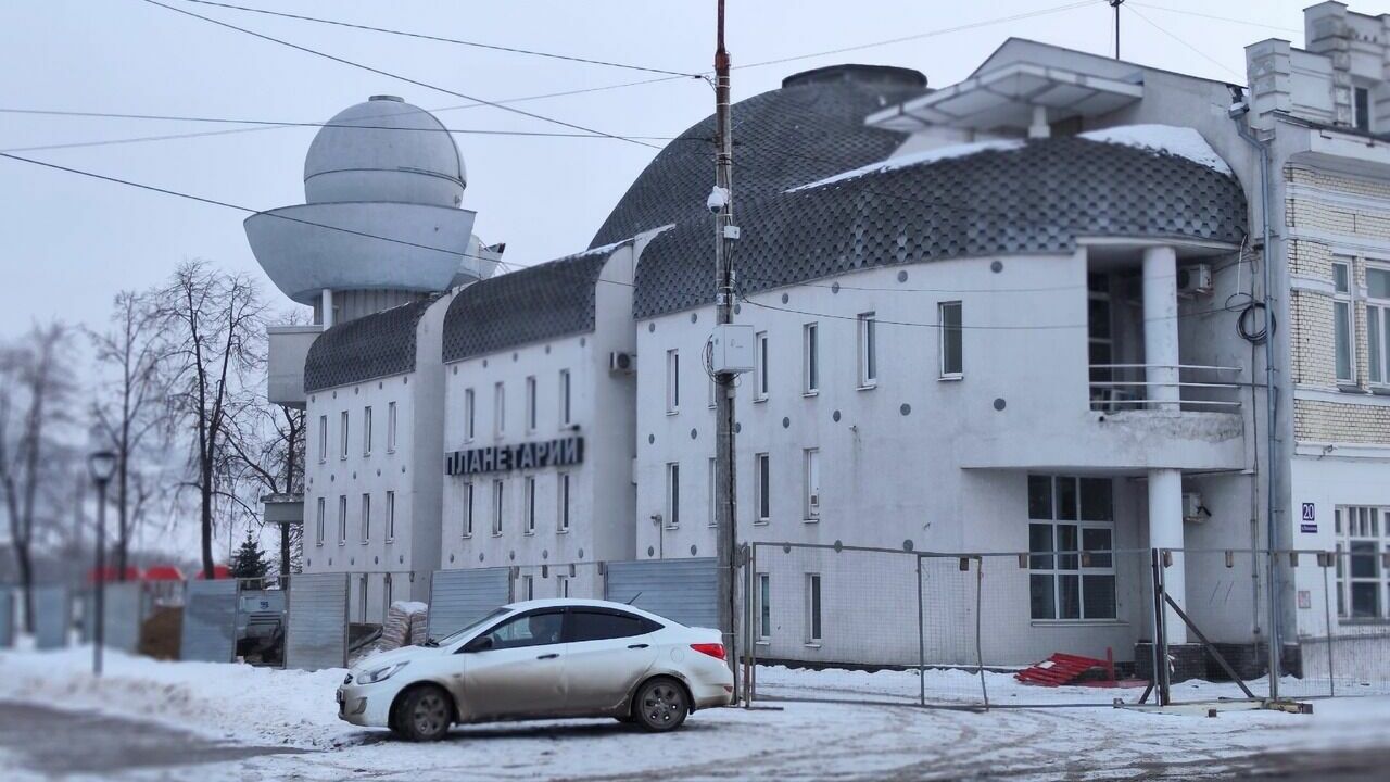 Ремонт в планетарии в Нижнем Новгороде идет без отставания от графика