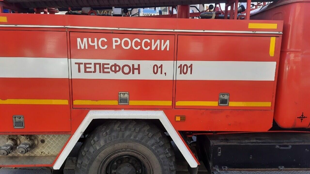 Пожар на проспекте Ленина в Нижнем Новгороде