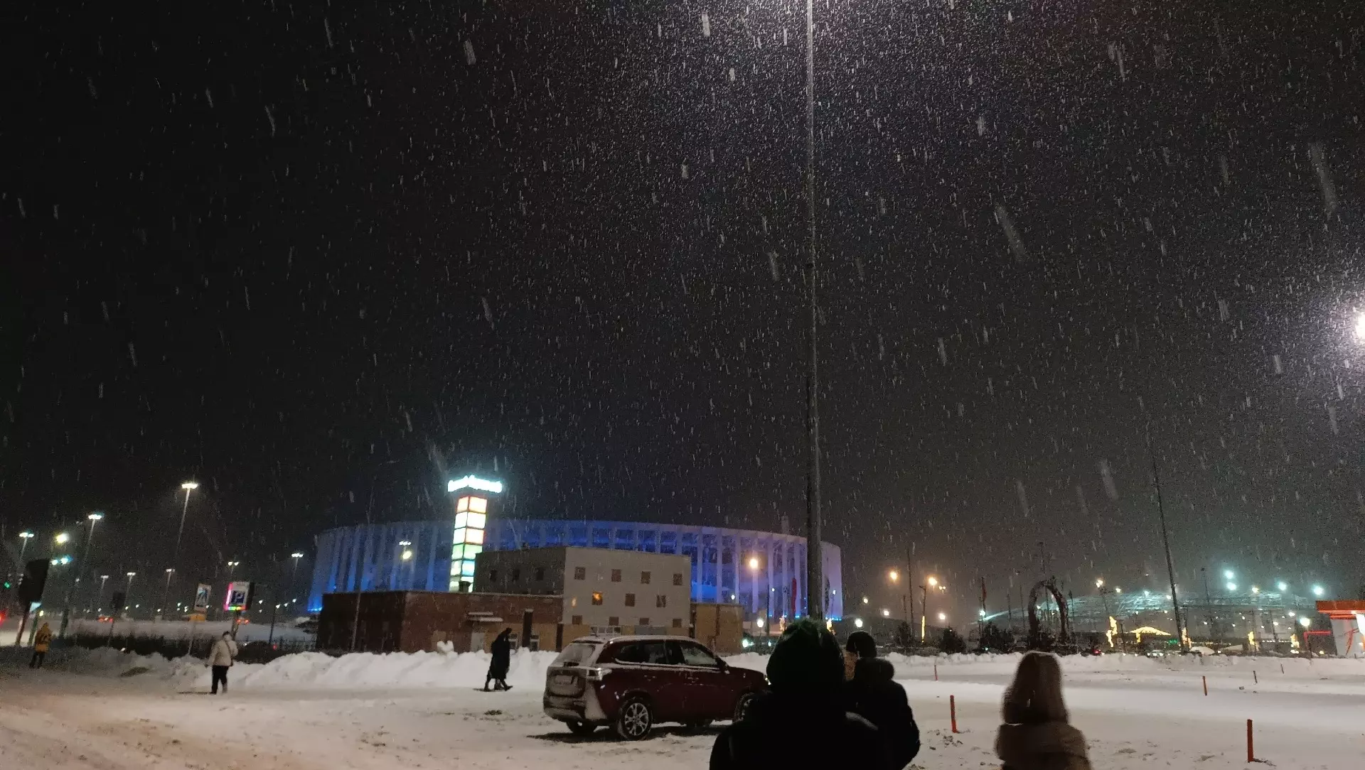 Циклон принес обильные снегопады в Нижний Новгород