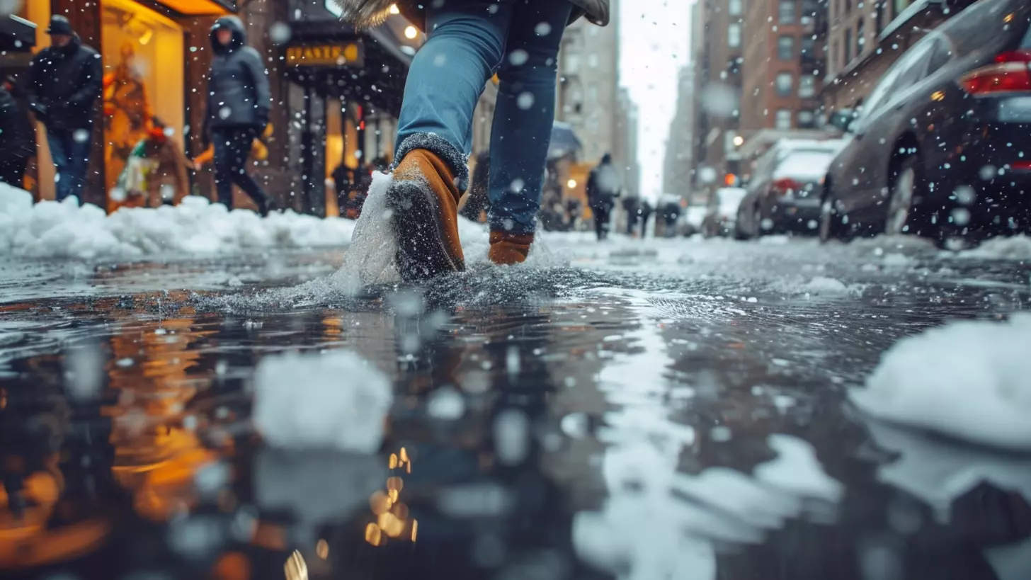 Снег с дождем обещают нижегородцам