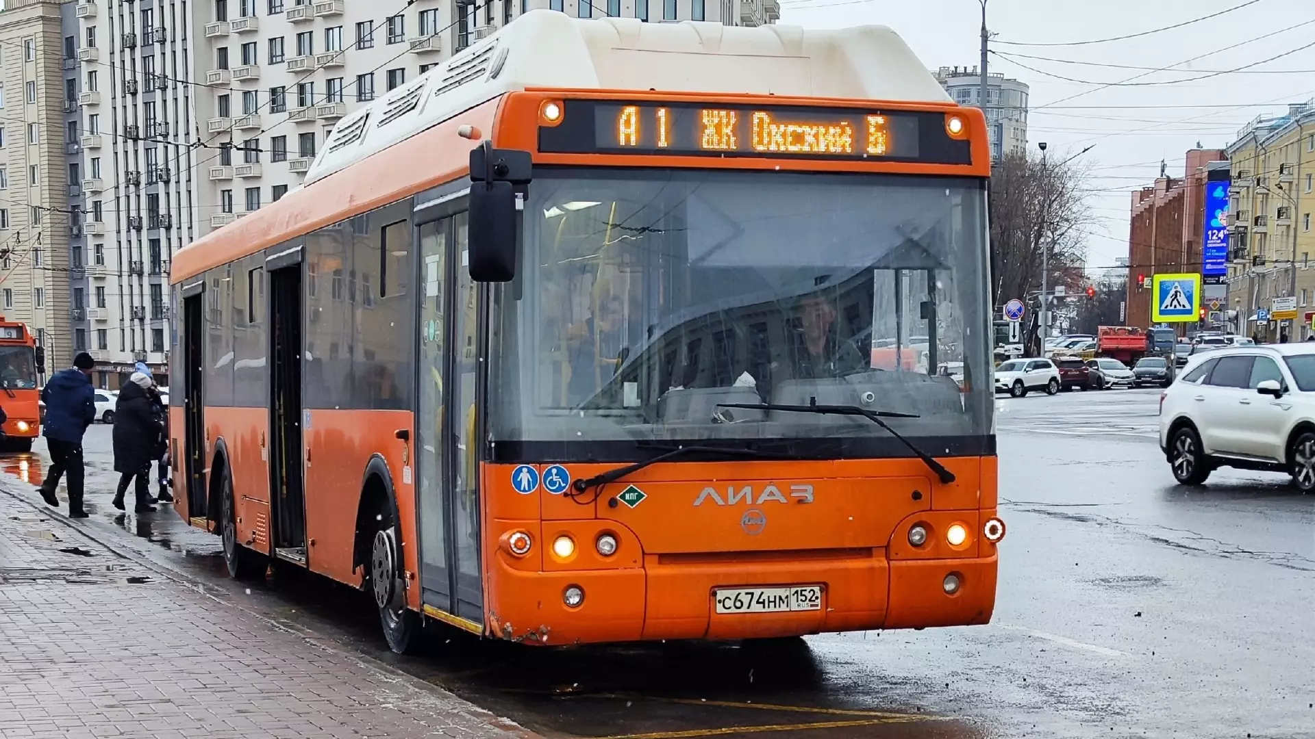 Два автобуса столкнулись в Нижнем Новгороде
