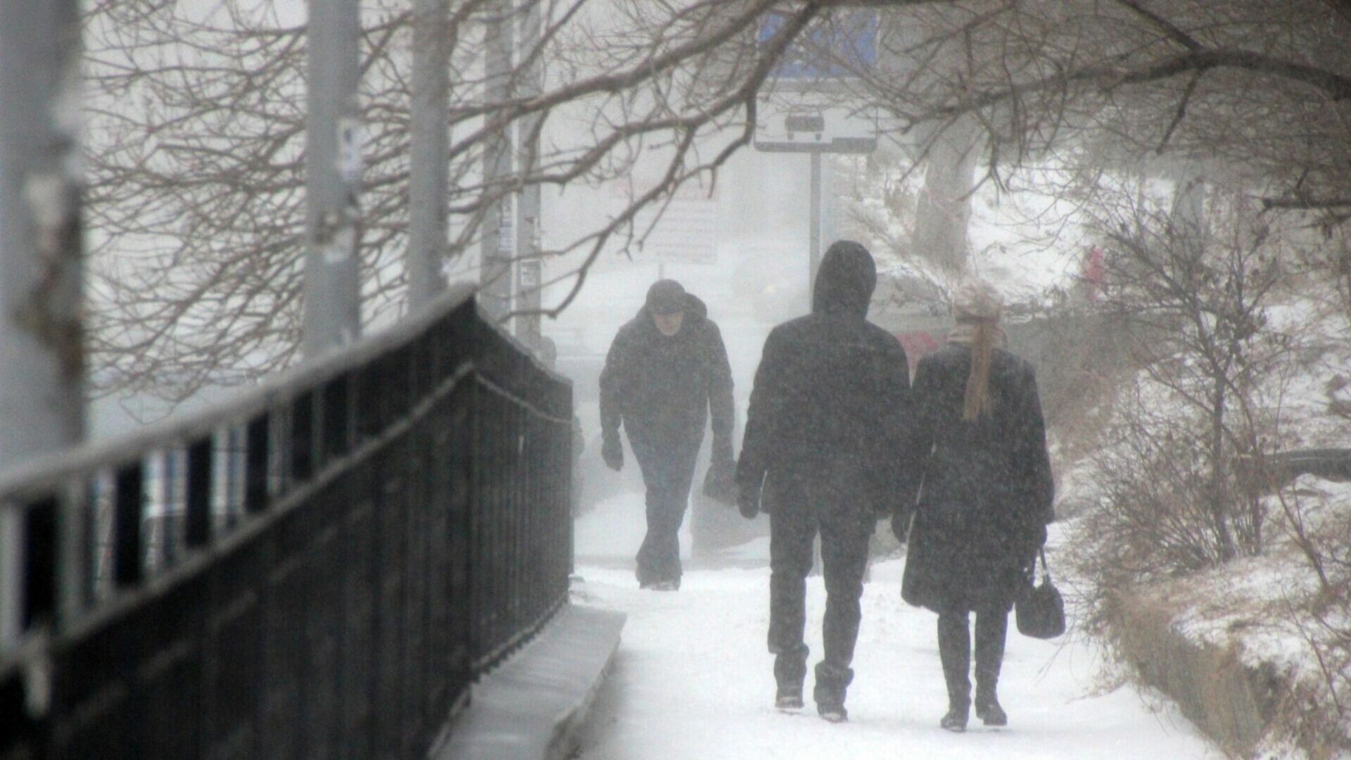 Дождь со снегом накрыл Нижегородскую область 26 февраля