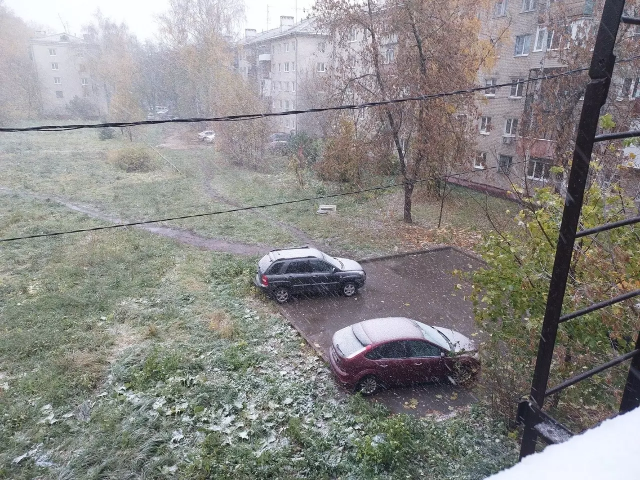 Непогода накрыла Нижний Новгород и область 17 октября 