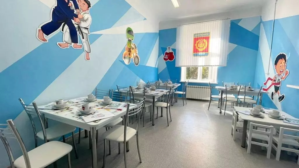 Обновленная столовая в спортивном стиле открылась в детской больнице Дзержинска