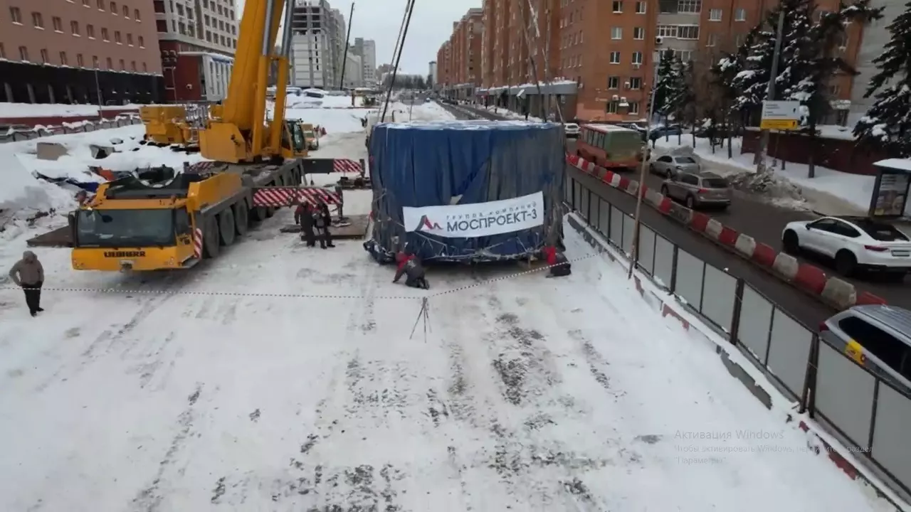 Два тоннелепроходческих щита привезли в Нижний Новгород для строительства метро