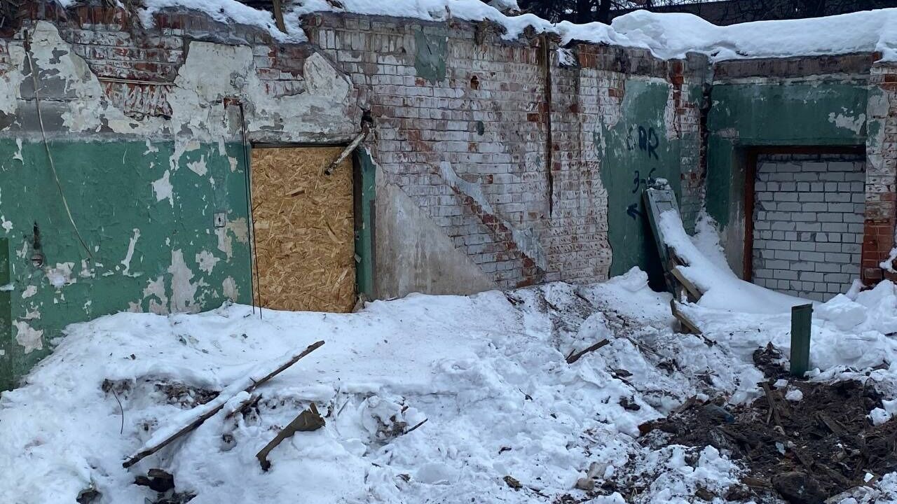 Появились фото разрушенного Дома Штерновой в Нижнем Новгороде