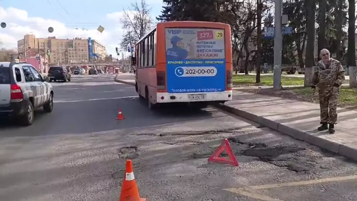 Взрослый и ребенок пострадали в ДТП с автобусом в Нижнем Новгороде