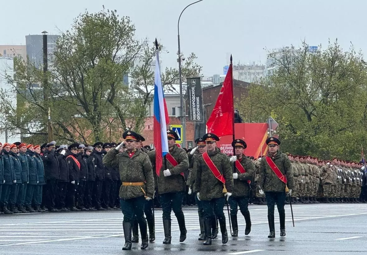 Генеральная репетиция парада Победы прошла 8 мая