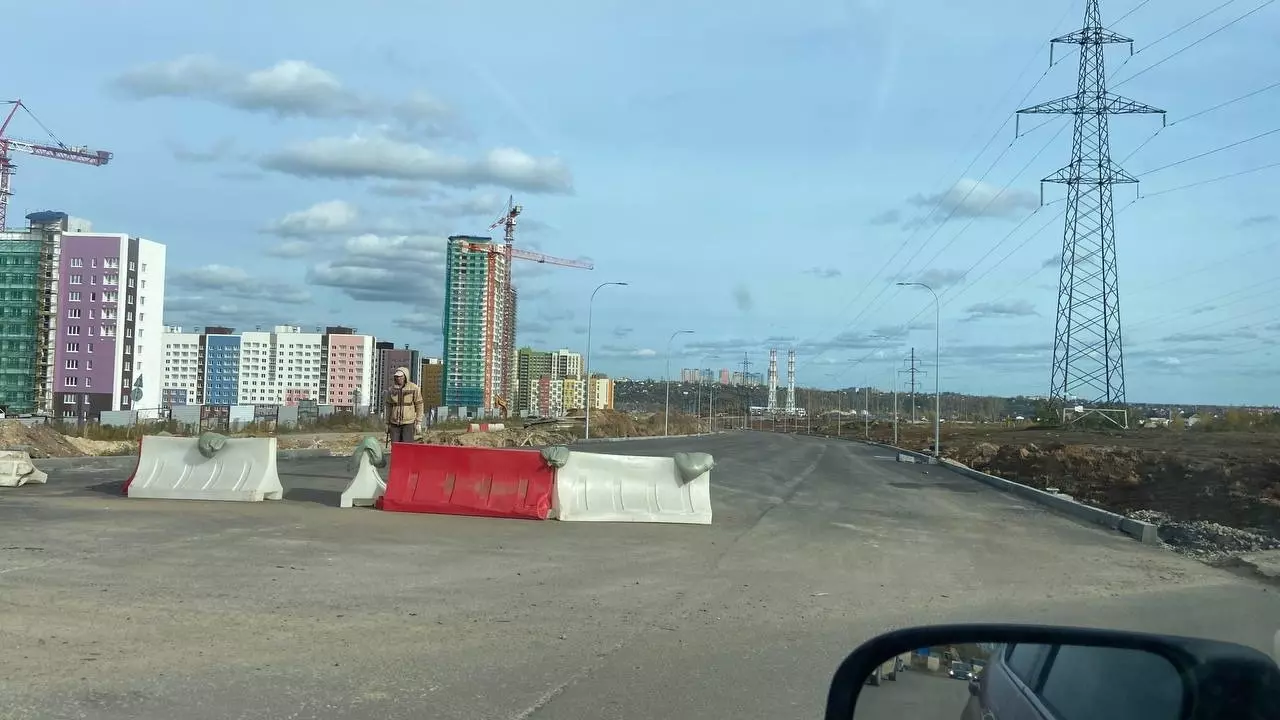 Строительство дороги из Нижнего Новгорода в "Анкудиновский парк"