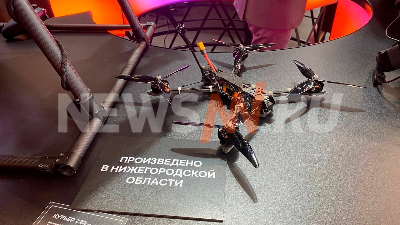 Нижегородские дроны и нейрооптиму представили на ЦИПРе