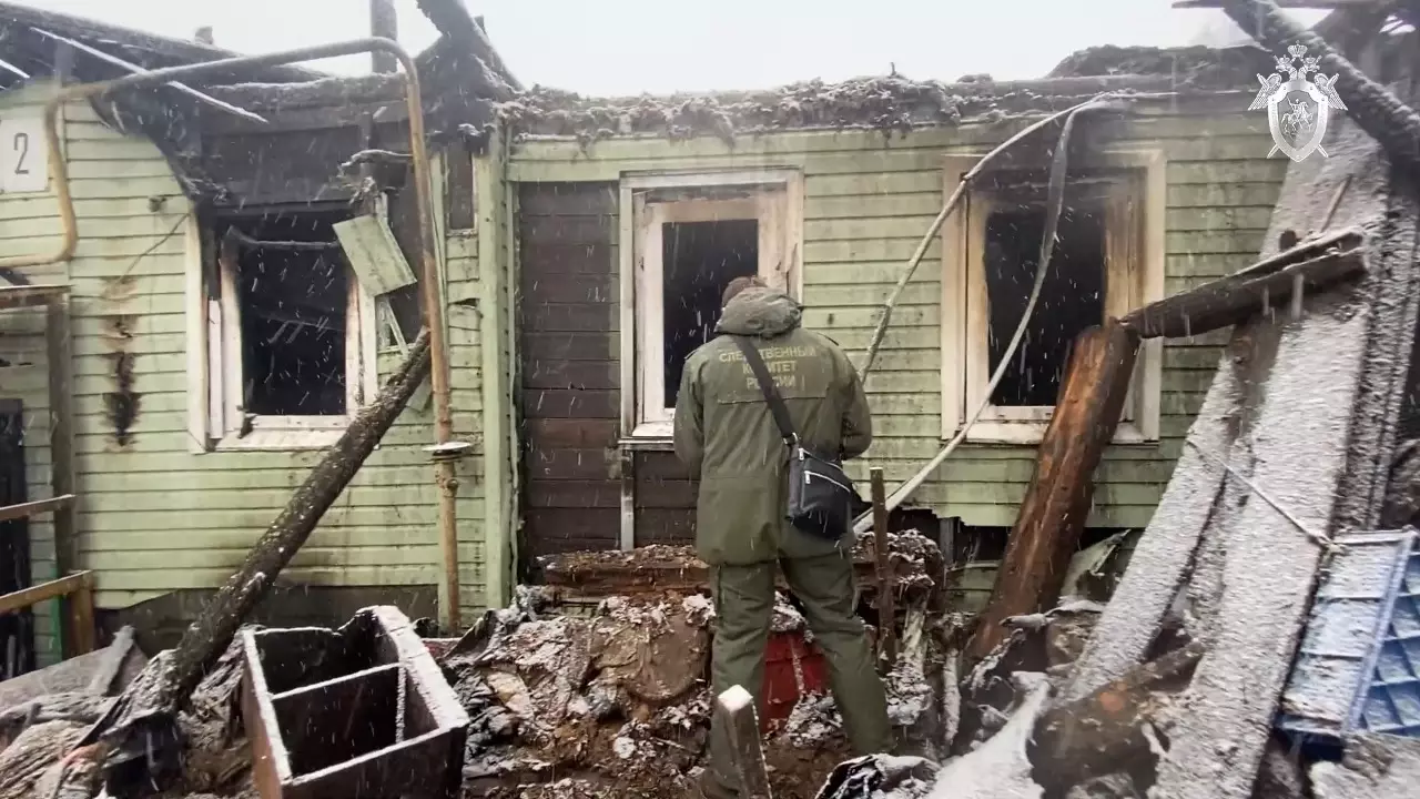 Опубликовано видео с места нижегородской трагедии, в которой погибли дети