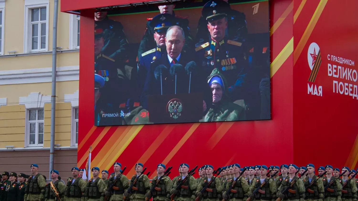 Парад Победы в Нижнем Новгороде в 2024 году