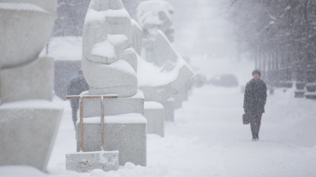 Снегопады и сильный ветер надвигаются на Нижегородскую область