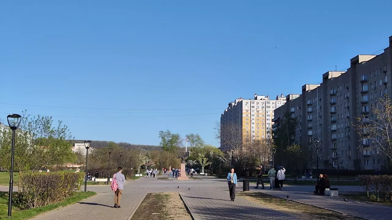 Заречный бульвар в Нижнем Новгороде 