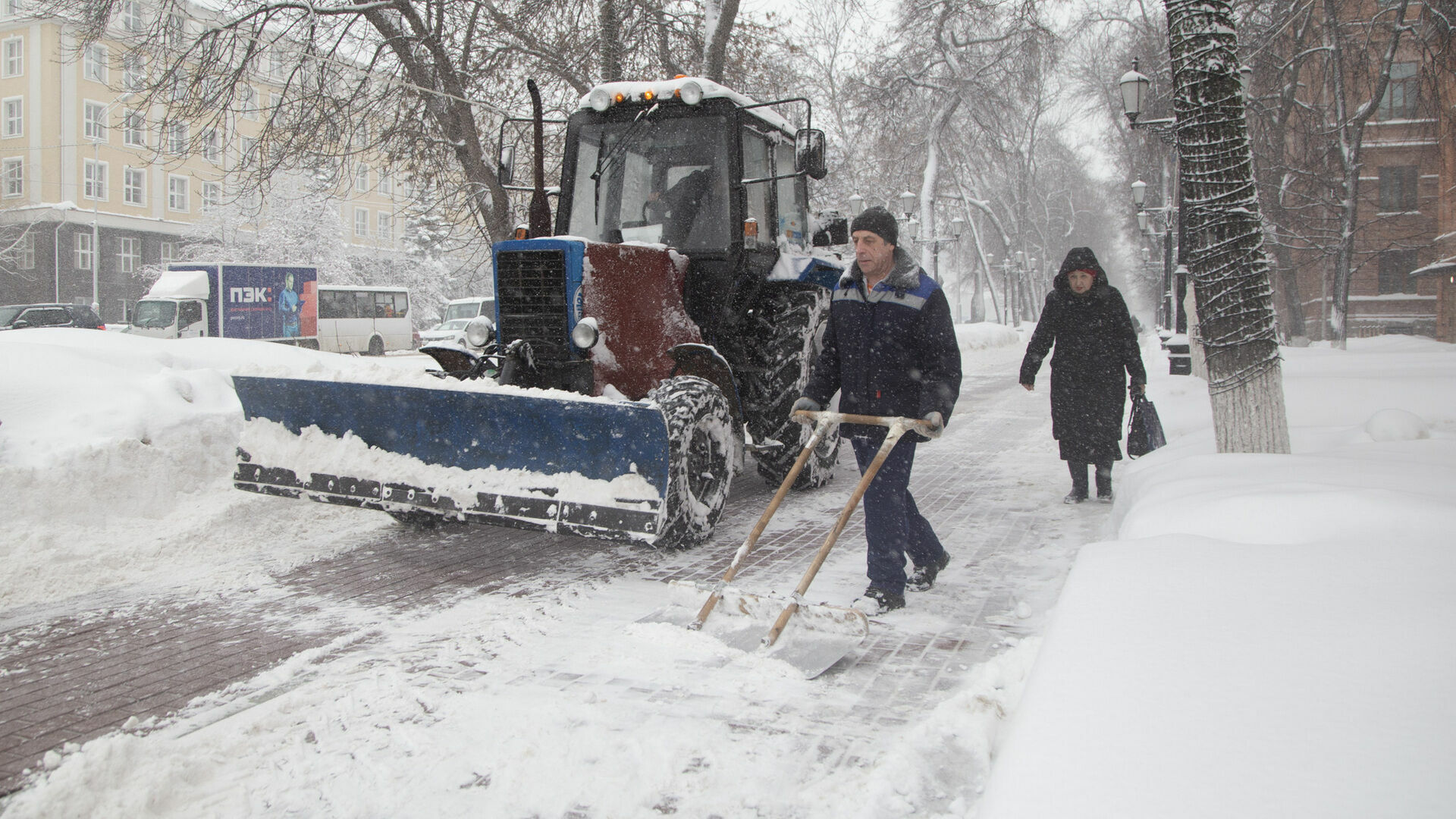 Шалабаев остался недоволен уборкой снега во дворах Нижнего Новгорода