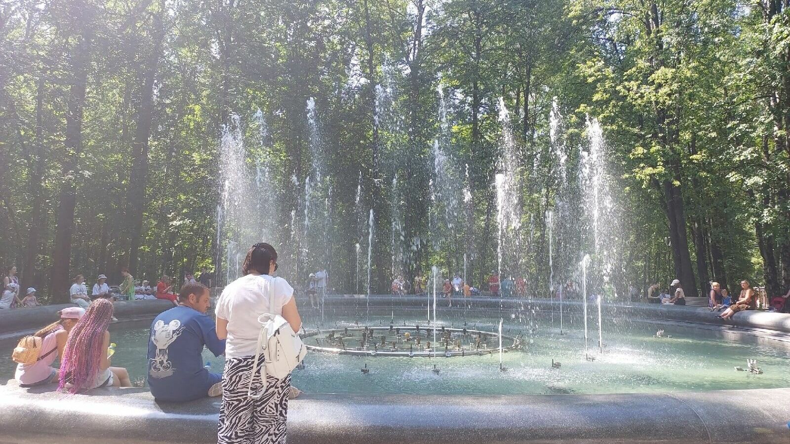 Фонтаны начнут работать в нижегородском парке «Швейцария» с мая