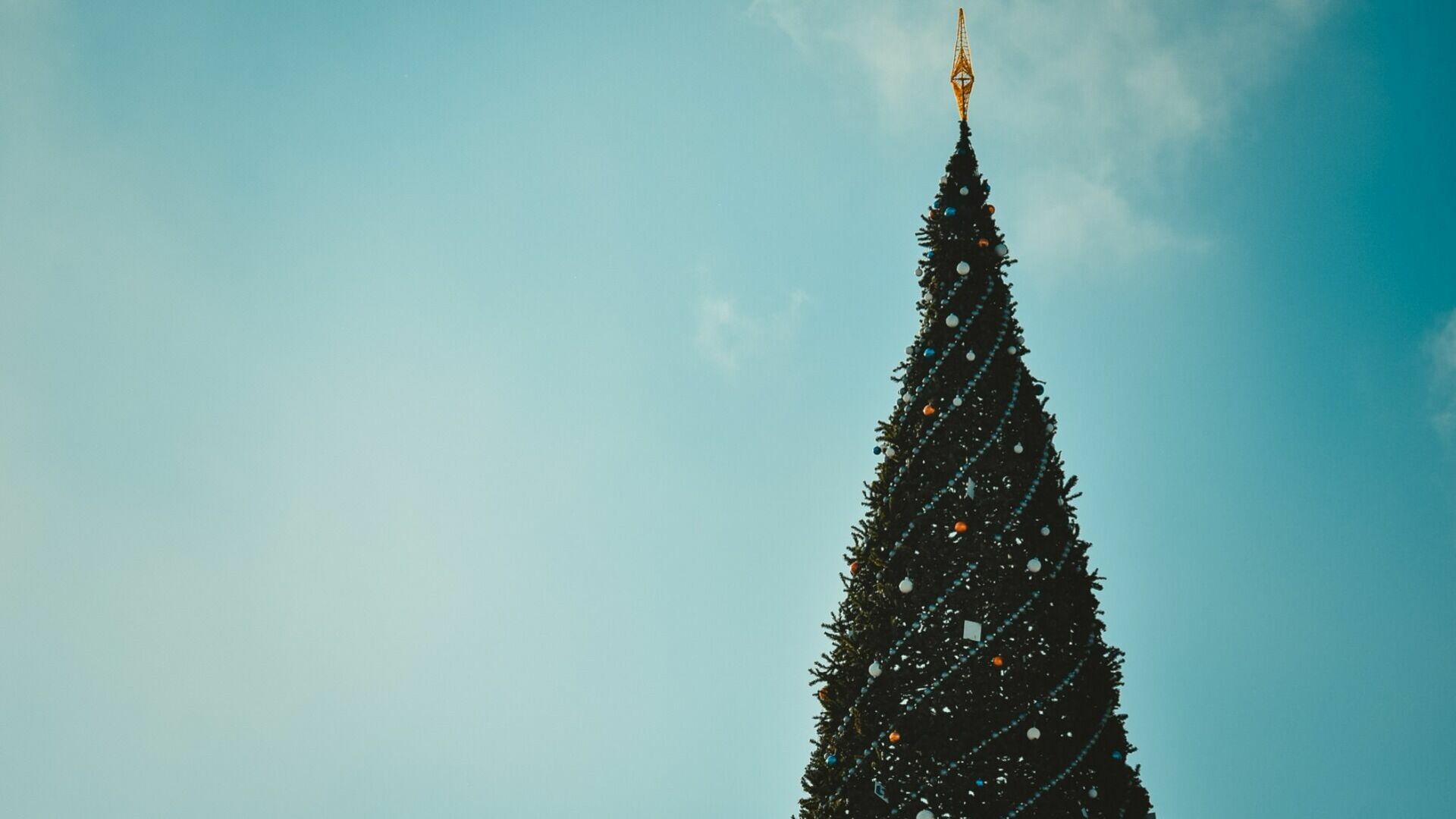 Новогоднюю елку установили около кремля в Нижнем Новгороде